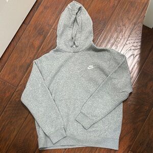 Med. like new Nike Gray hoodie Sweatshirt